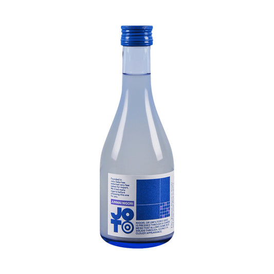 Joto Junmai Nigori The Blue One Sake 300ml bottle