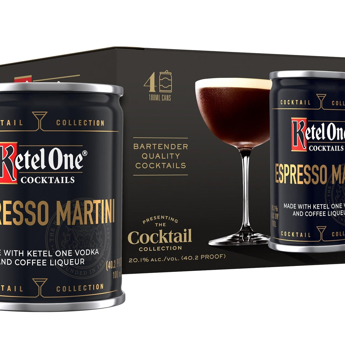 Ketel One Espresso 100ml Cans