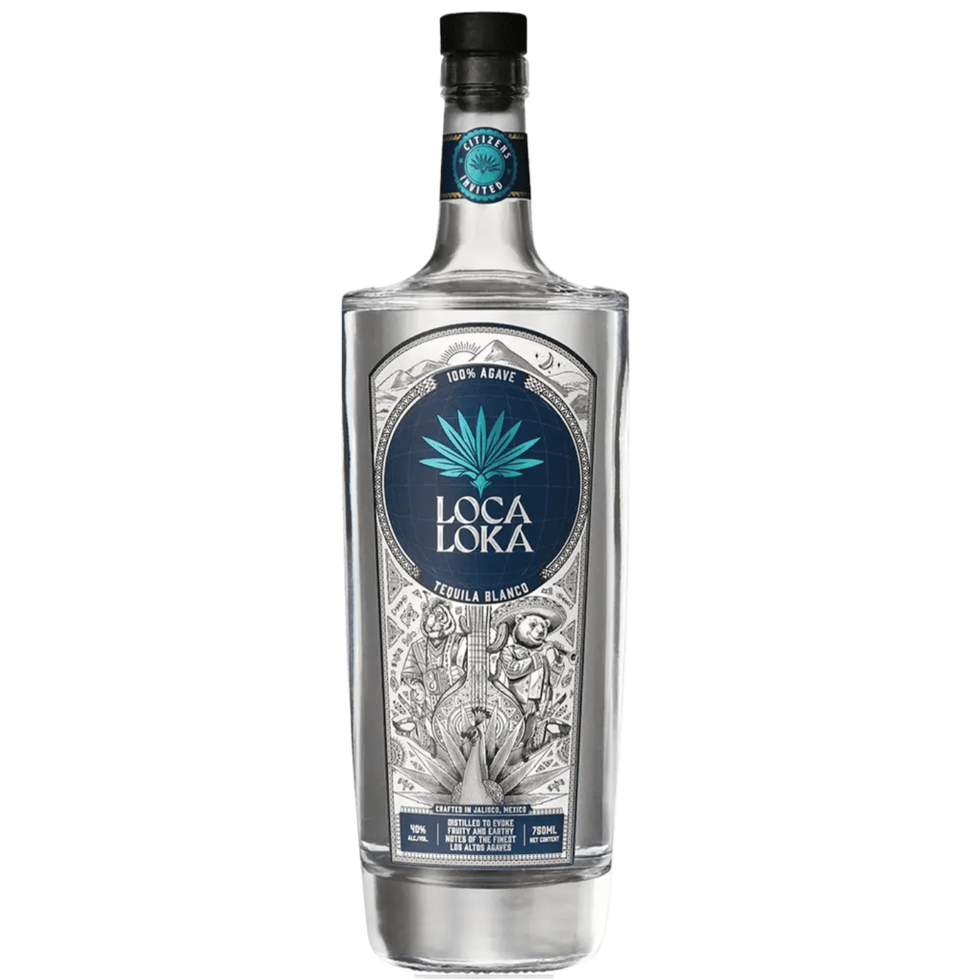 Loca Loka Blanco Tequila 750ml bottle