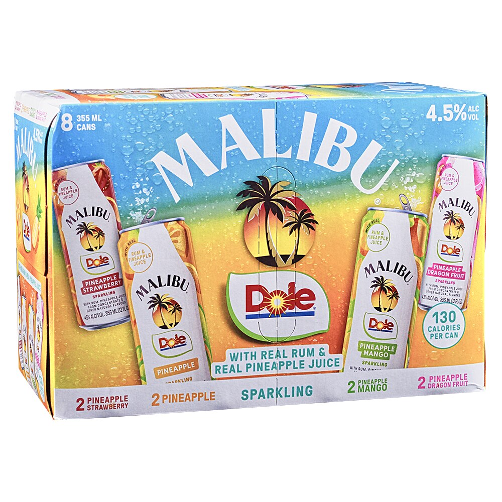 Malibu RTD Dole 8pk pin/str pin pin/man pin/drag