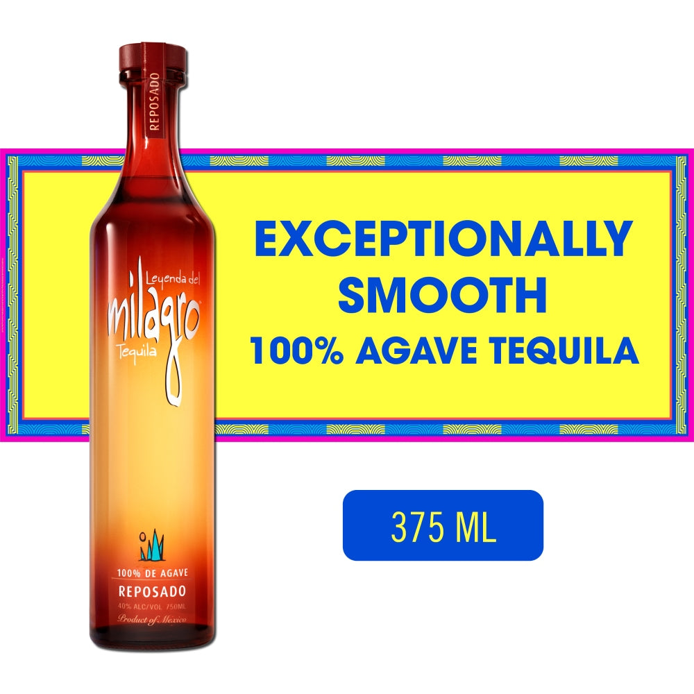 Milagro Reposado Tequila 375ml bottle