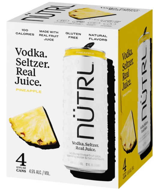 Nutrl Pineapple 4pk
