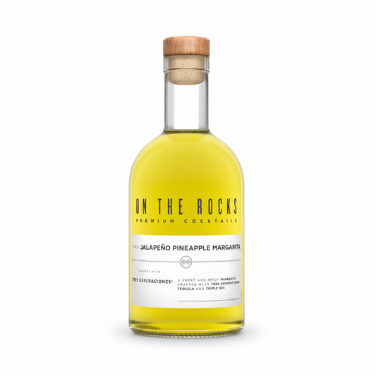 On The Rocks  .750ml Jalapeno Pineapple Marg.