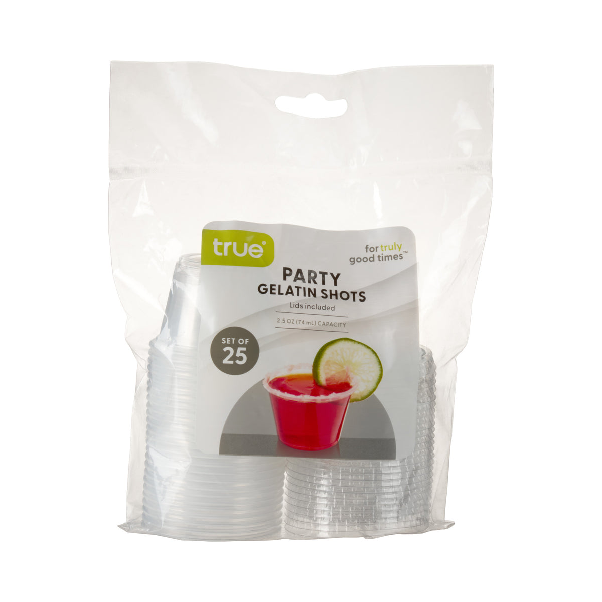 Party Gelatin Shots 25 pk wed lids
