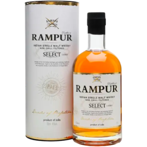 Rampur Select Cask Indian Single Malt Whisky 750ml