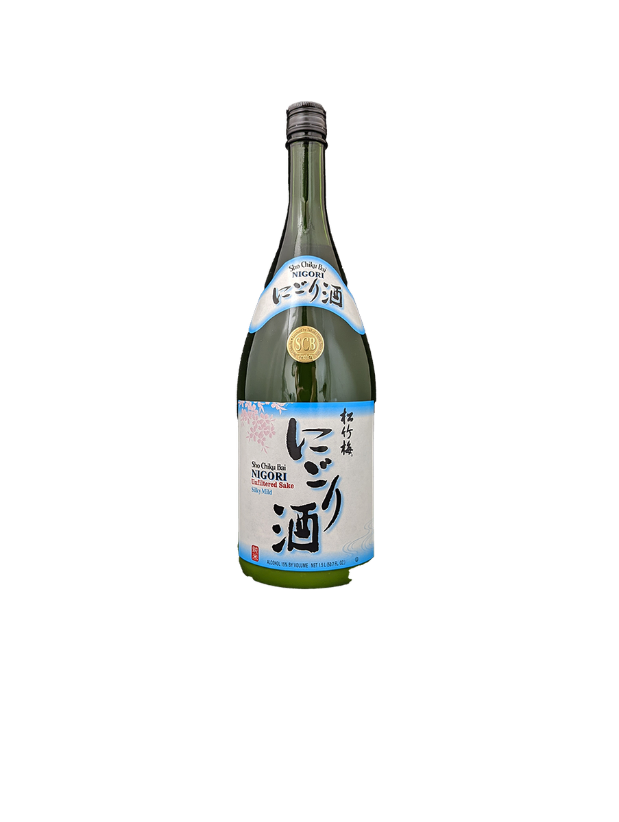 Sho Chiku Bai Nigori 1.5L sake bottle