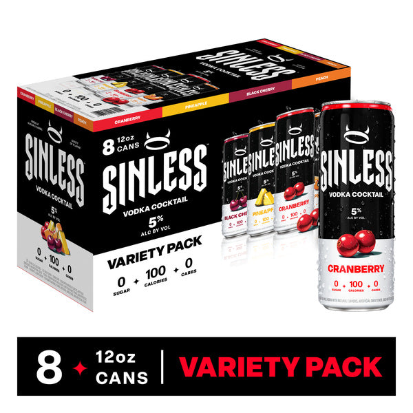 Sinless Variety Pack 8pk
