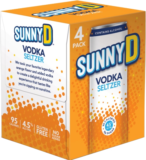 Sunny D Vodka Seltzer