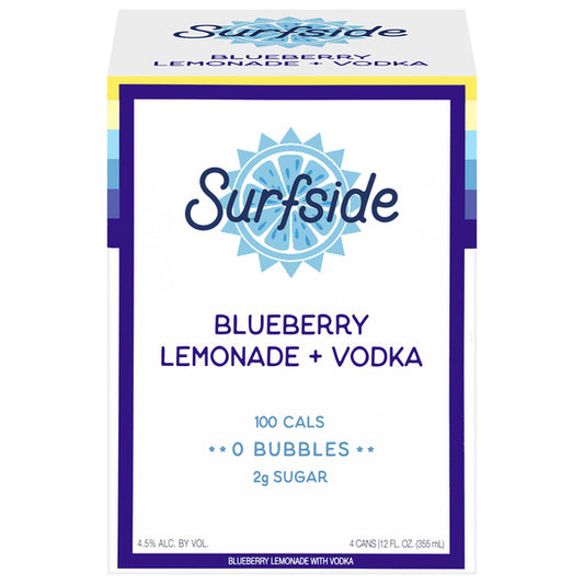 Surfside Blueberry Lemonade 4pk