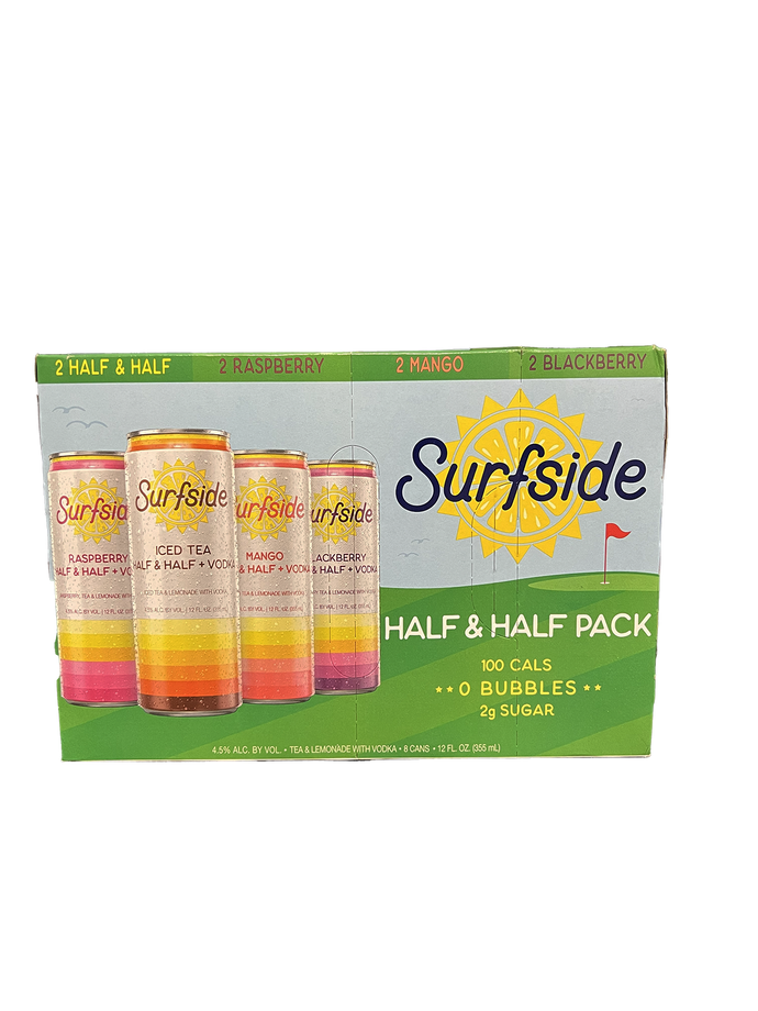 Surfside Half & half Vrty 8 pack