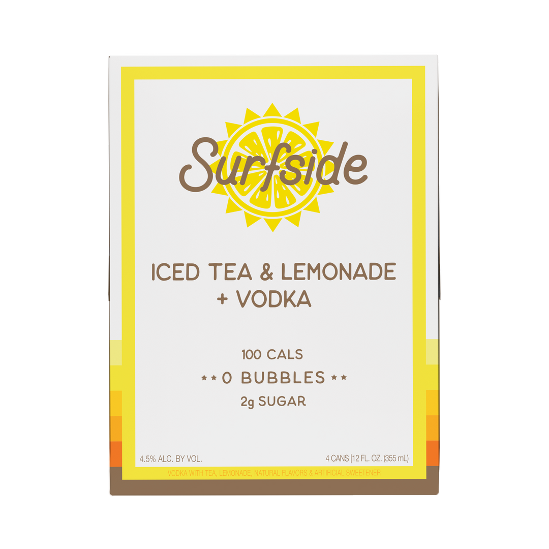 Surfside IceTea Lemonade vodk 4 pk
