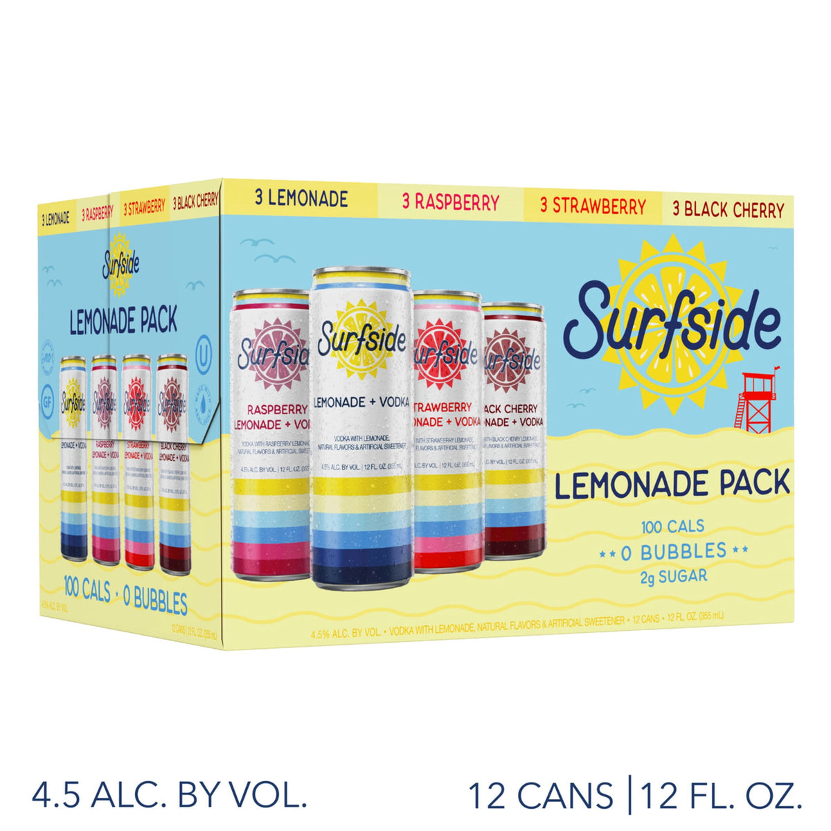 Surfside Lemonade varity 12 pk