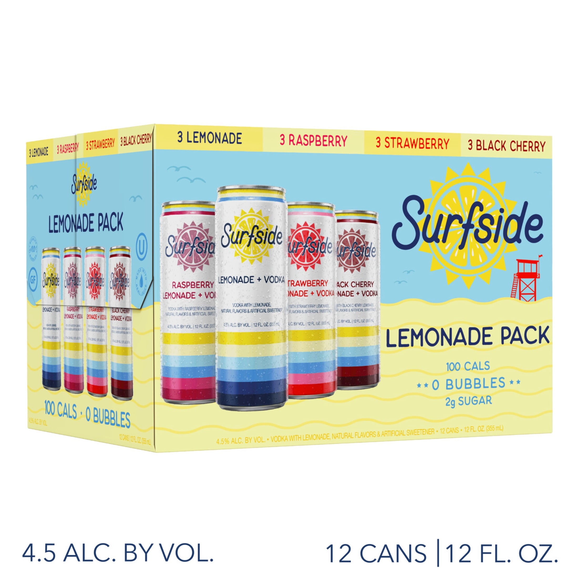 Surfside Lemonade varity 12 pk