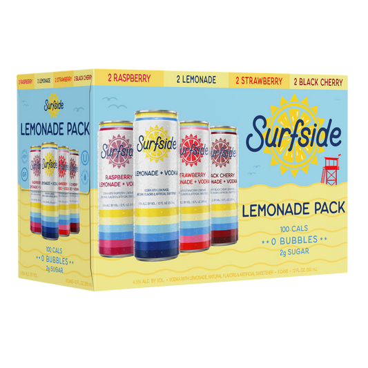 Surfside Lemonade Varity 8 Pack