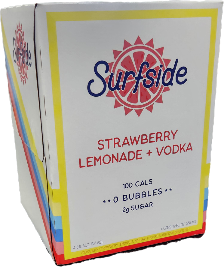 surfside Strawberry lemonade 4 pk