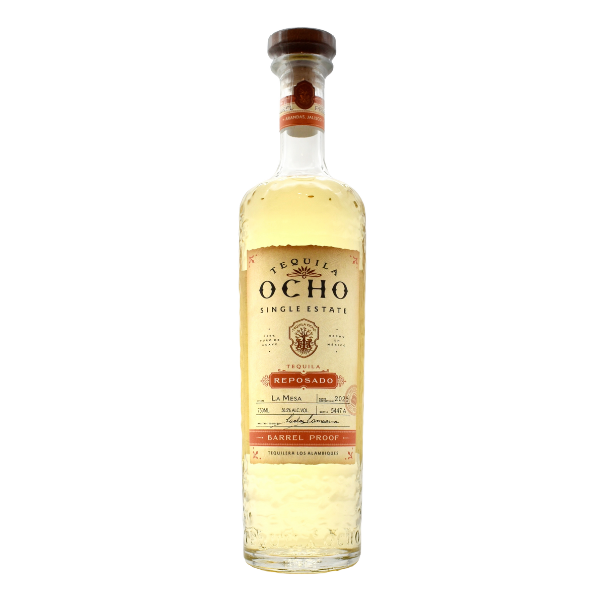 Tequila Ocho Reposad Barrel Pf Barrle Proof 750 ml`