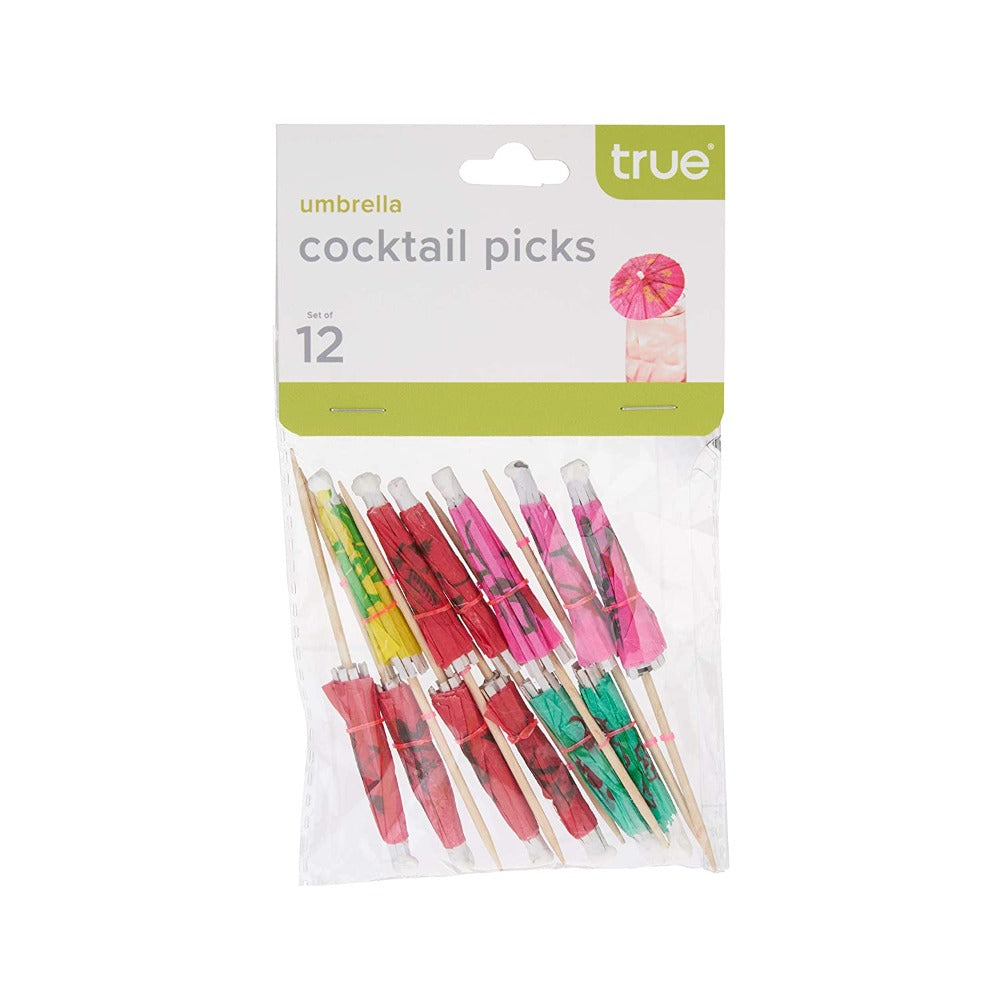 Umbrella Cocktail Pick 12pk