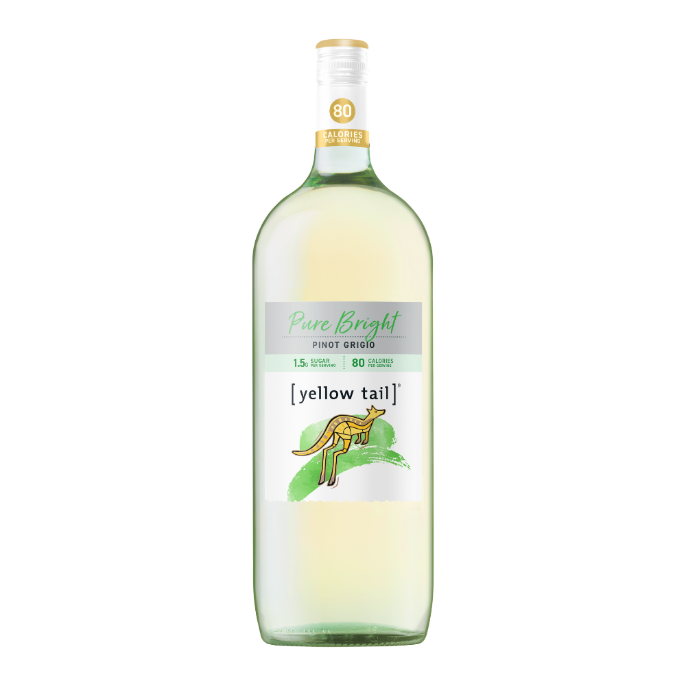 Yellow Tail Pure Bright Pinot Grigio 1.5L bottle