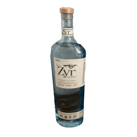 ZYR Vodka 750ml bottle